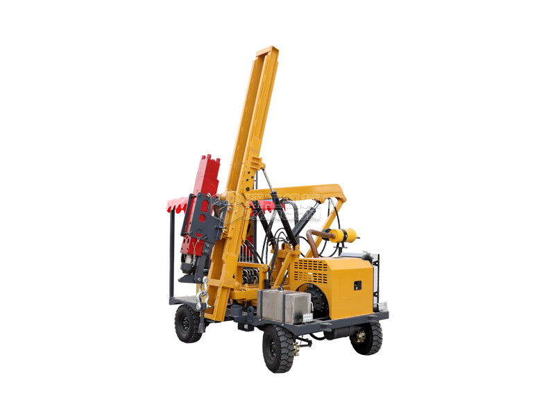 公路護欄打樁鉆孔機