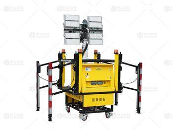 自卸式移動是照明車