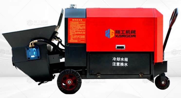 混凝土輸送泵為何不能加水，翔工為您解疑